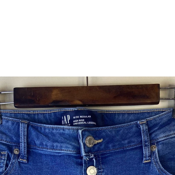 Gap Plus Size 18 Jeans High Rise Universal Legging Distressed - Picture 8 of 9